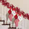 Christmas Tinsel Snowflake Garland Hanging Decoration For Home And Store 2