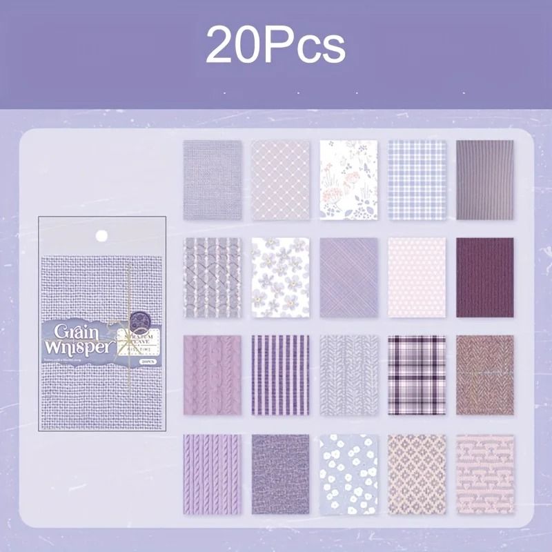 Vintage Textured Decorative Paper Pack For Crafts And Scrapbooking 9