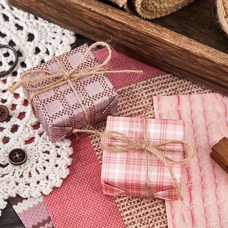 Vintage Textured Decorative Paper Pack For Crafts And Scrapbooking 3