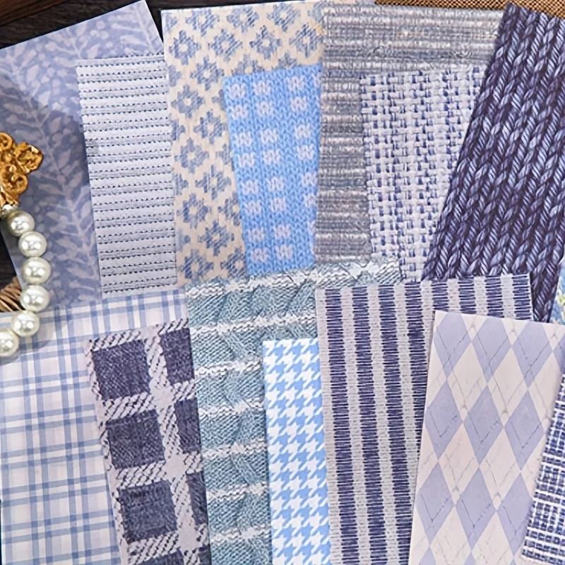 Vintage Textured Decorative Paper Pack For Crafts And Scrapbooking 5