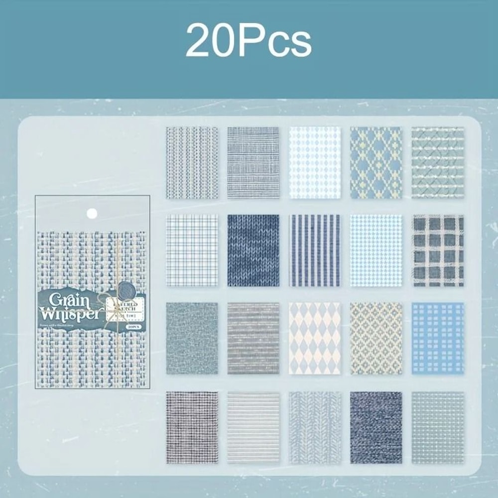 Vintage Textured Decorative Paper Pack For Crafts And Scrapbooking 7