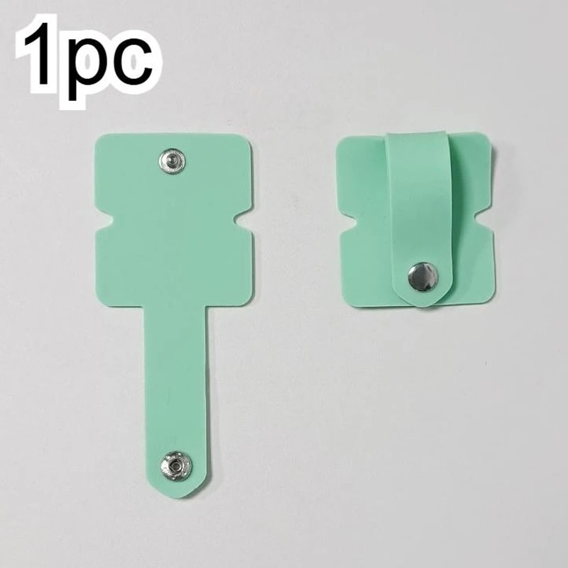 Silicone Headphone Cable Organizer With Buckle For Desktop And Travel 10
