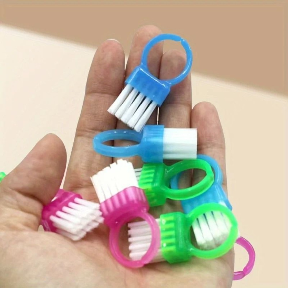 Mini Ring Brush Set For Nail And Finger Cleaning 0