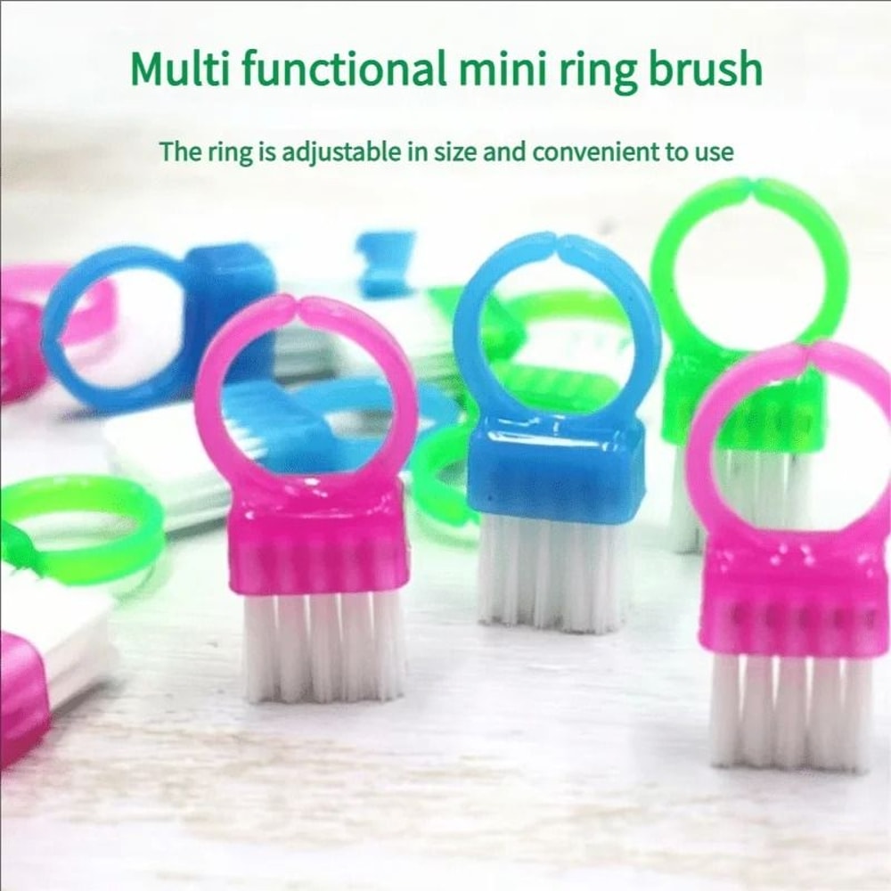 Mini Ring Brush Set For Nail And Finger Cleaning 3