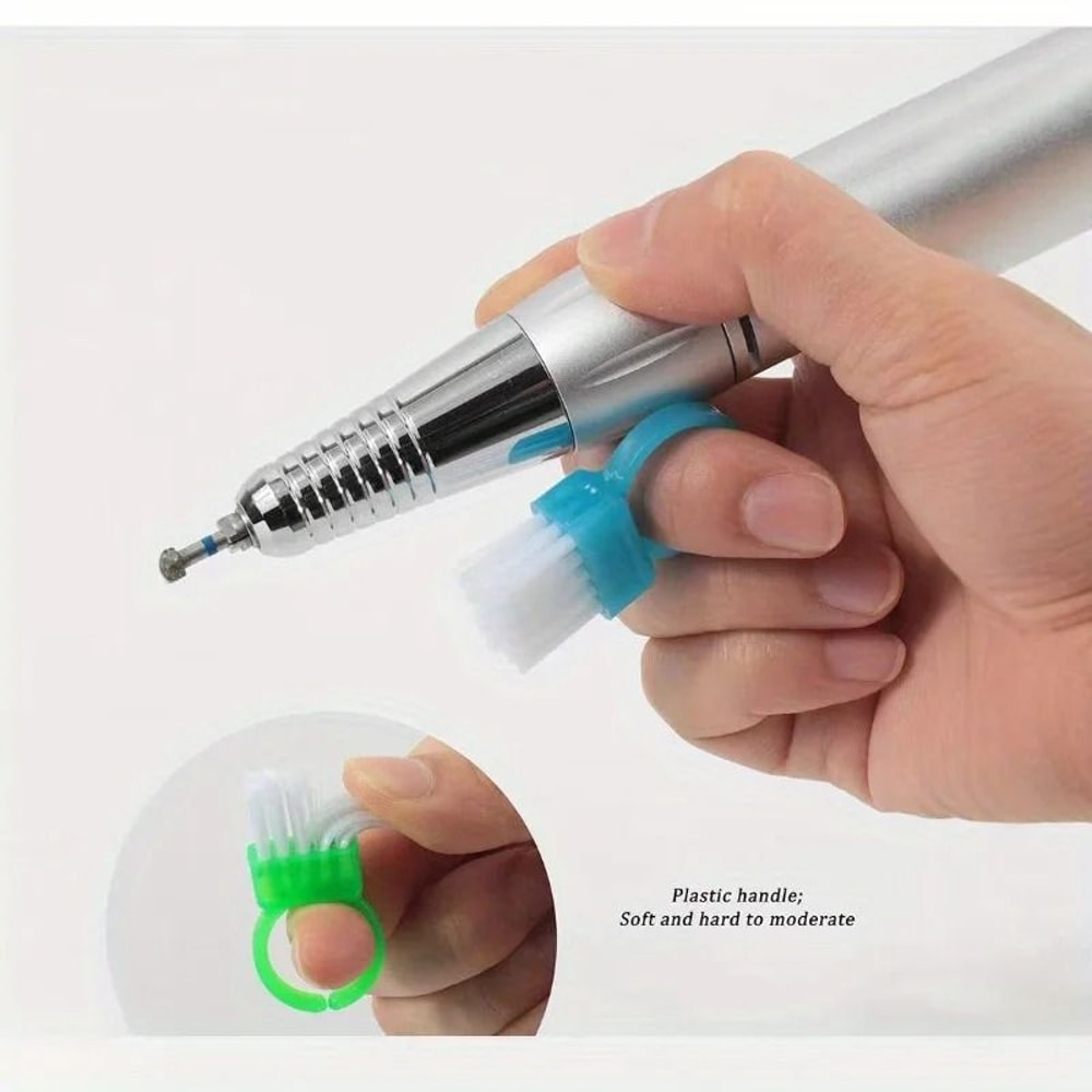 Mini Ring Brush Set For Nail And Finger Cleaning 4