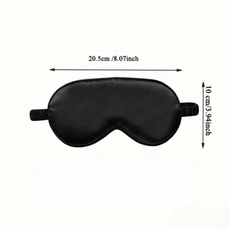 Silk Feel Sleep Set With Eye Mask Scrunchies And Cloth Bag 1