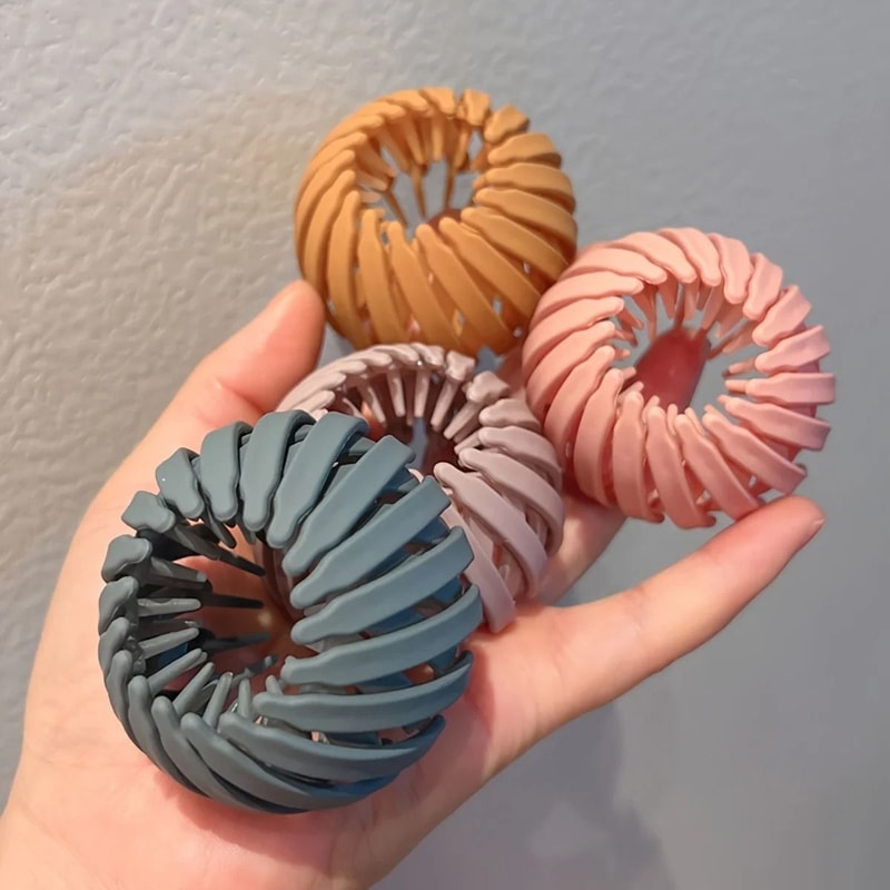 Colorful Bird Nest Hair Ties Set For Daily Hairstyles 0