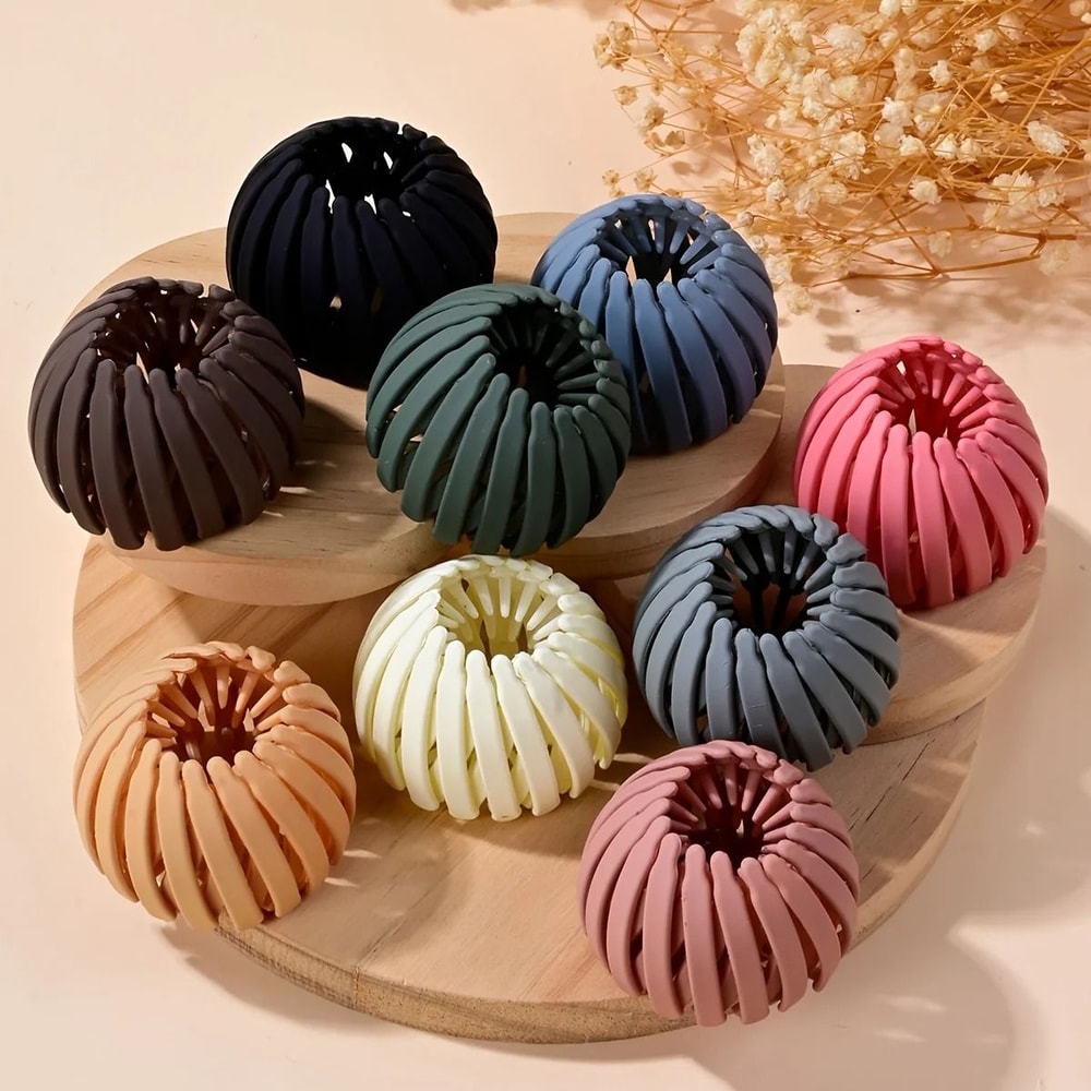 Colorful Bird Nest Hair Ties Set For Daily Hairstyles 1