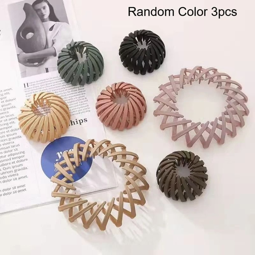 Colorful Bird Nest Hair Ties Set For Daily Hairstyles 6