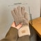 Winter Warm Gloves With Elastic Cuffs For Outdoor Leisure 2