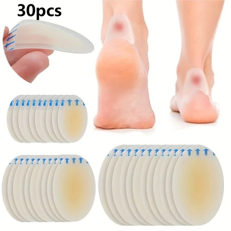 Hydrocolloid Gel Foot Pads For Heel And Forefoot Comfort 4