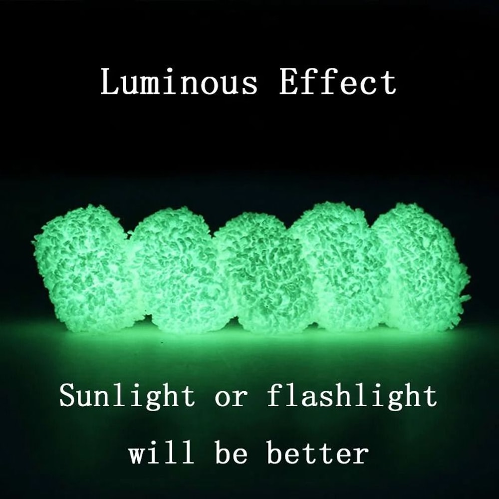 Glow In The Dark Neon Green Hair Scrunchies Set For Parties And Casual Wear 2