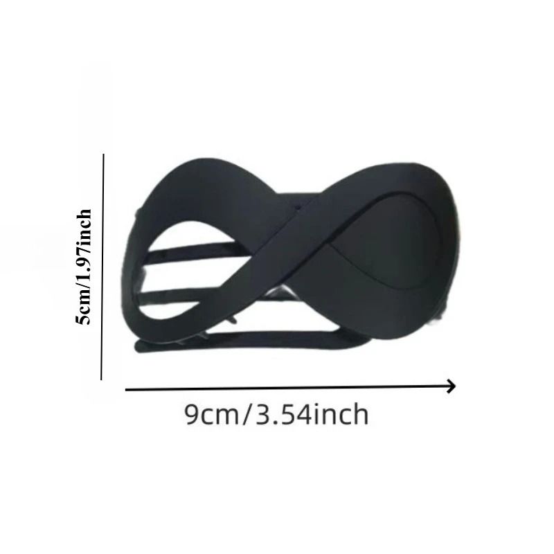 Elegant Matte Hair Clips Set For Thick And Thin Hair 1