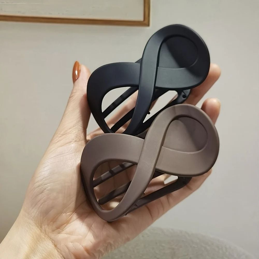 Elegant Matte Hair Clips Set For Thick And Thin Hair 3