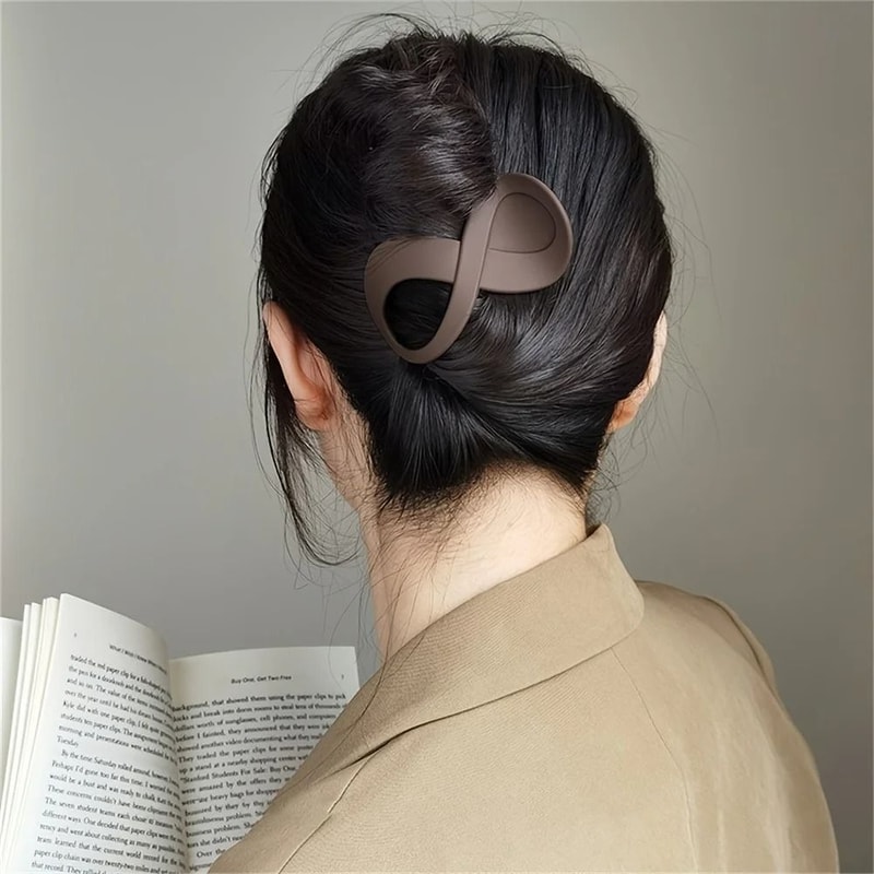 Elegant Matte Hair Clips Set For Thick And Thin Hair 5