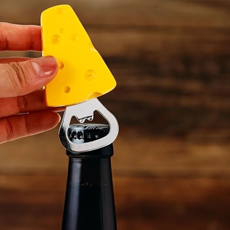 Magnetic Bottle Opener With Sugar Gourd And Cheese Design 3
