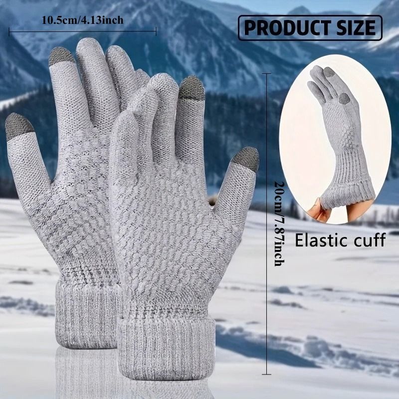 Winter Thermal Touchscreen Gloves For Men And Women 3