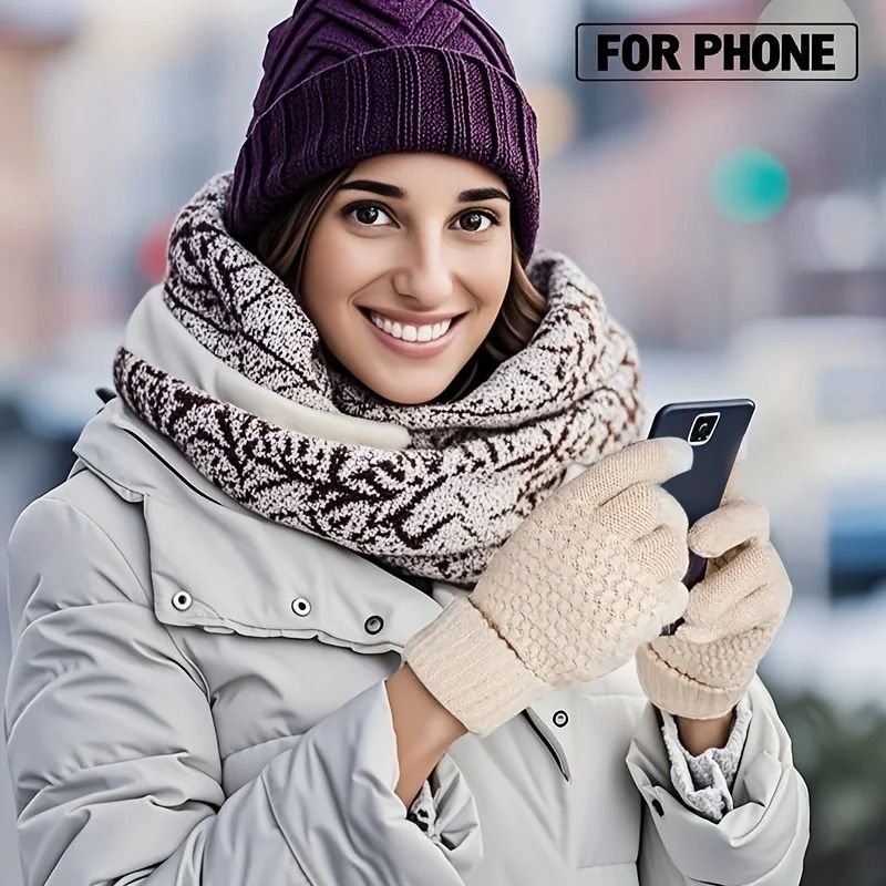 Winter Thermal Touchscreen Gloves For Men And Women 4