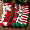 Women Christmas Cold Resistant Warm Home Soft Floor Socks 1