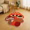 Nordic Style Mushroom Shaped Non Slip Floor Mat 0
