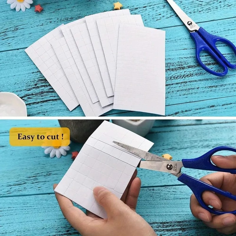 3D Foam Squares Double Sided Adhesive Tape For DIY Crafts 3