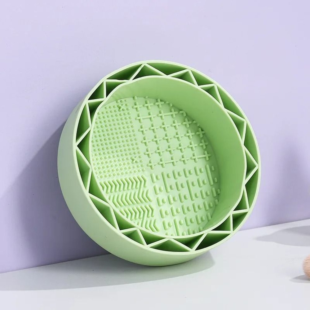 Multi Functional Makeup Brush And Beauty Sponge Cleaning Bowl 6