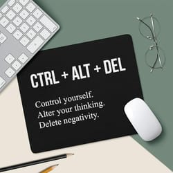 inspirational quote mouse pad for home and office