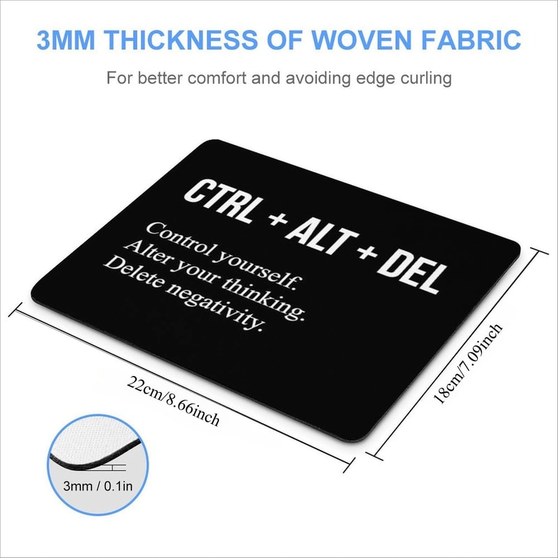 Inspirational Quote Mouse Pad For Home And Office 5