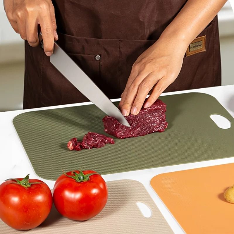 Dual Sided Kitchen Cutting Board For Meat And Vegetables 3