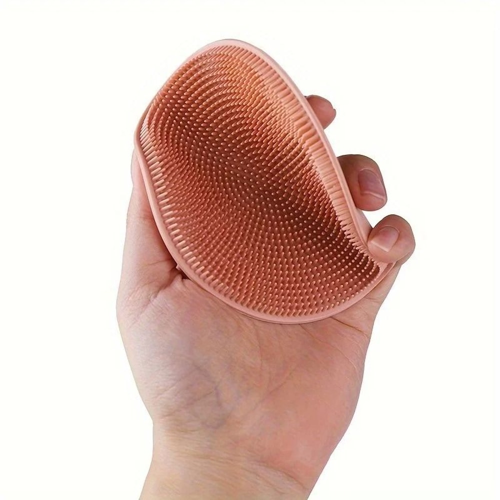 Bathroom Massage Silicone Body Cleaning Brush 4