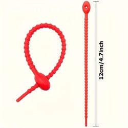 reusable silicone cord organizers for cable management