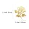 Transparent Floral Self Adhesive Stickers Set 3