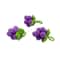 Handmade Crochet Grape Keychain Decorations Set 1
