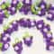 Handmade Crochet Grape Keychain Decorations Set 2