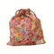 Vintage Floral Print Drawstring Organizer Bag For Women 5
