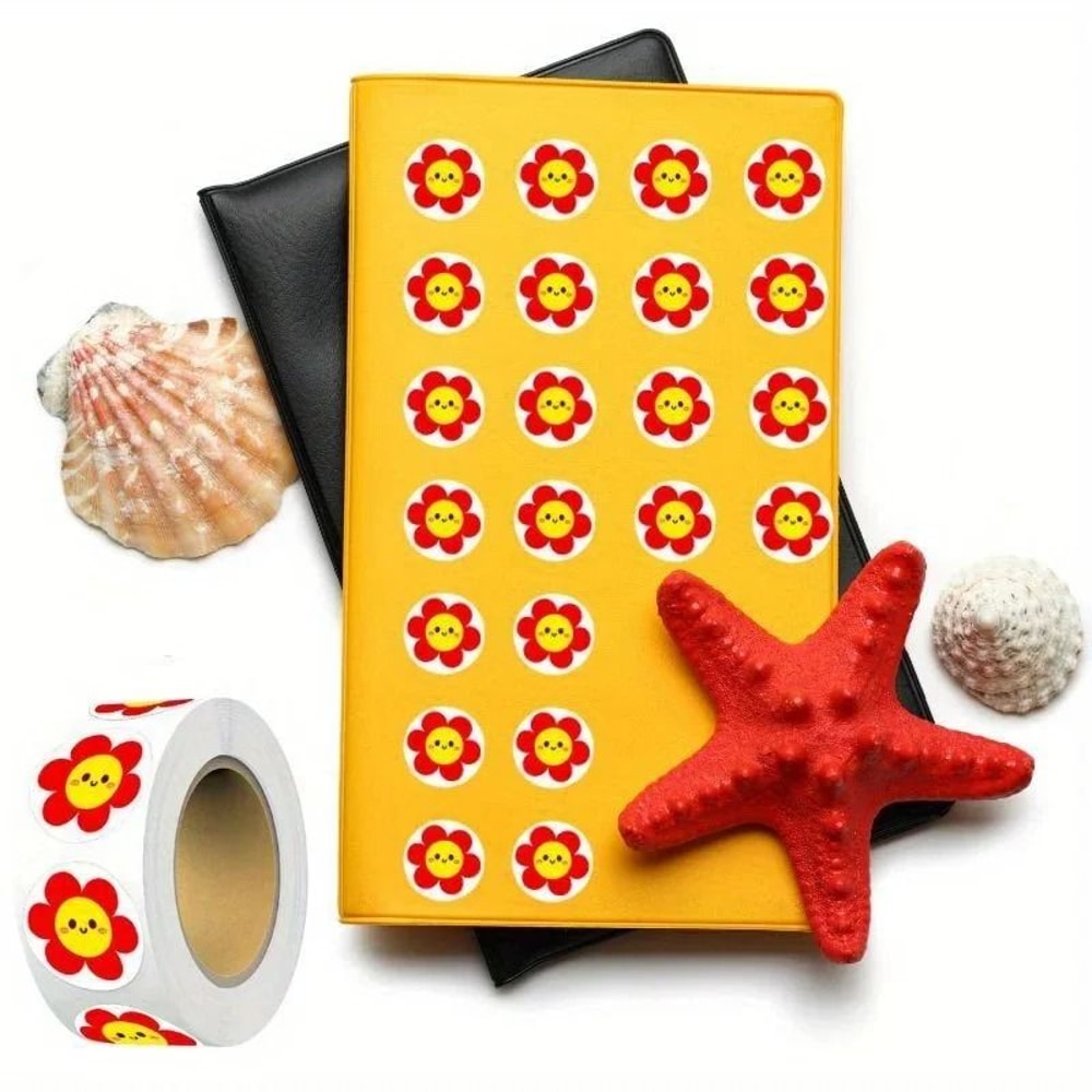 Vibrant Flower Self Adhesive Sticker Pack For Crafts 5