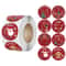 Christmas Round Self Adhesive Sticker Pack 1