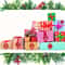 Christmas Round Self Adhesive Sticker Pack 2