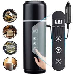 portable electric travel kettle with adjustable temperature