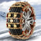 Adjustable Car Anti Skid Tire Chain For Snow And Ice 0