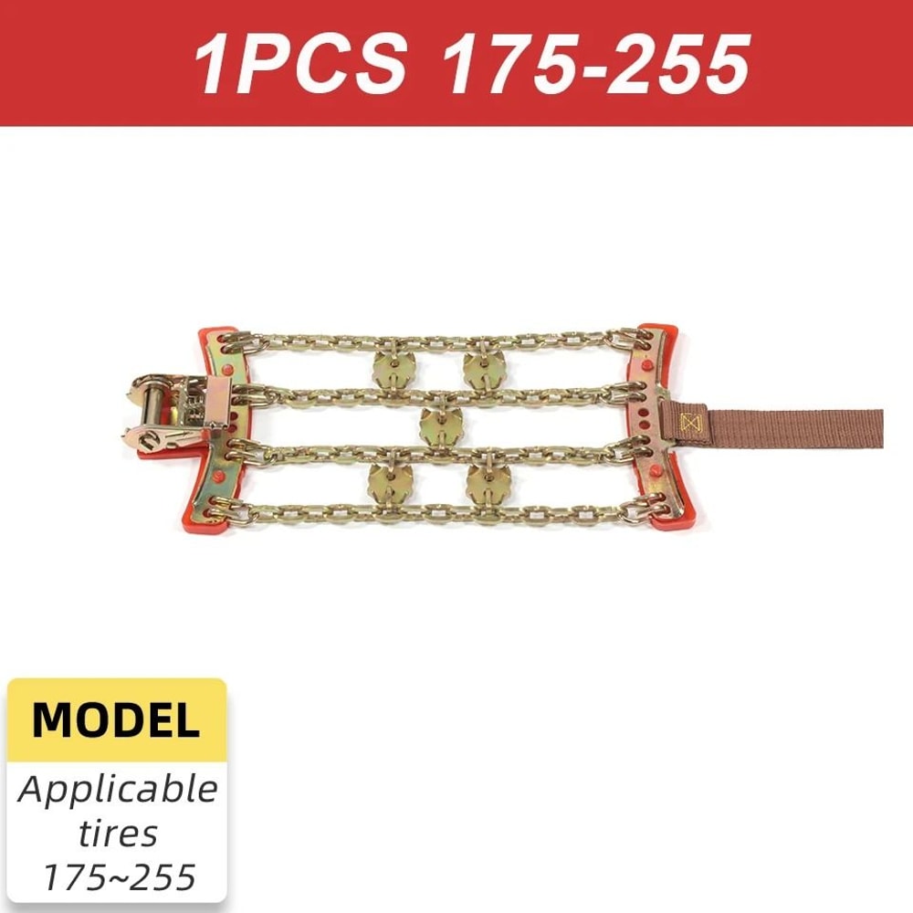 Adjustable Car Anti Skid Tire Chain For Snow And Ice 6