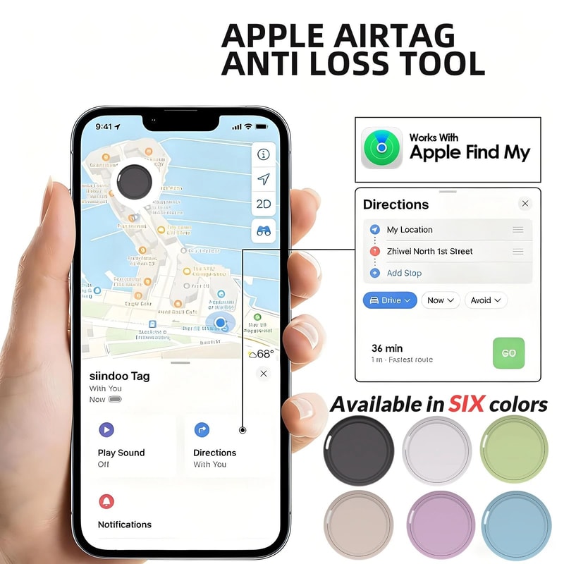 Smart GPS Tracker Tag 0