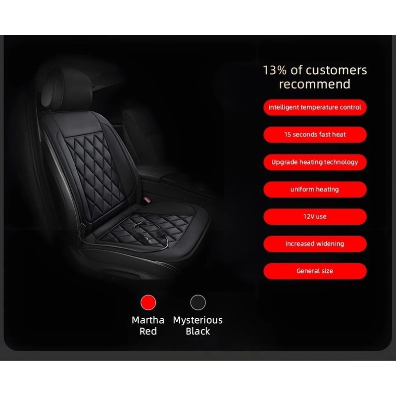 Universal Car Heated Seat Cushion 1