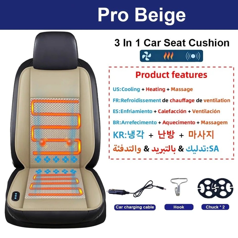 3 In 1 Climate Controlled Car Seat Cover 9