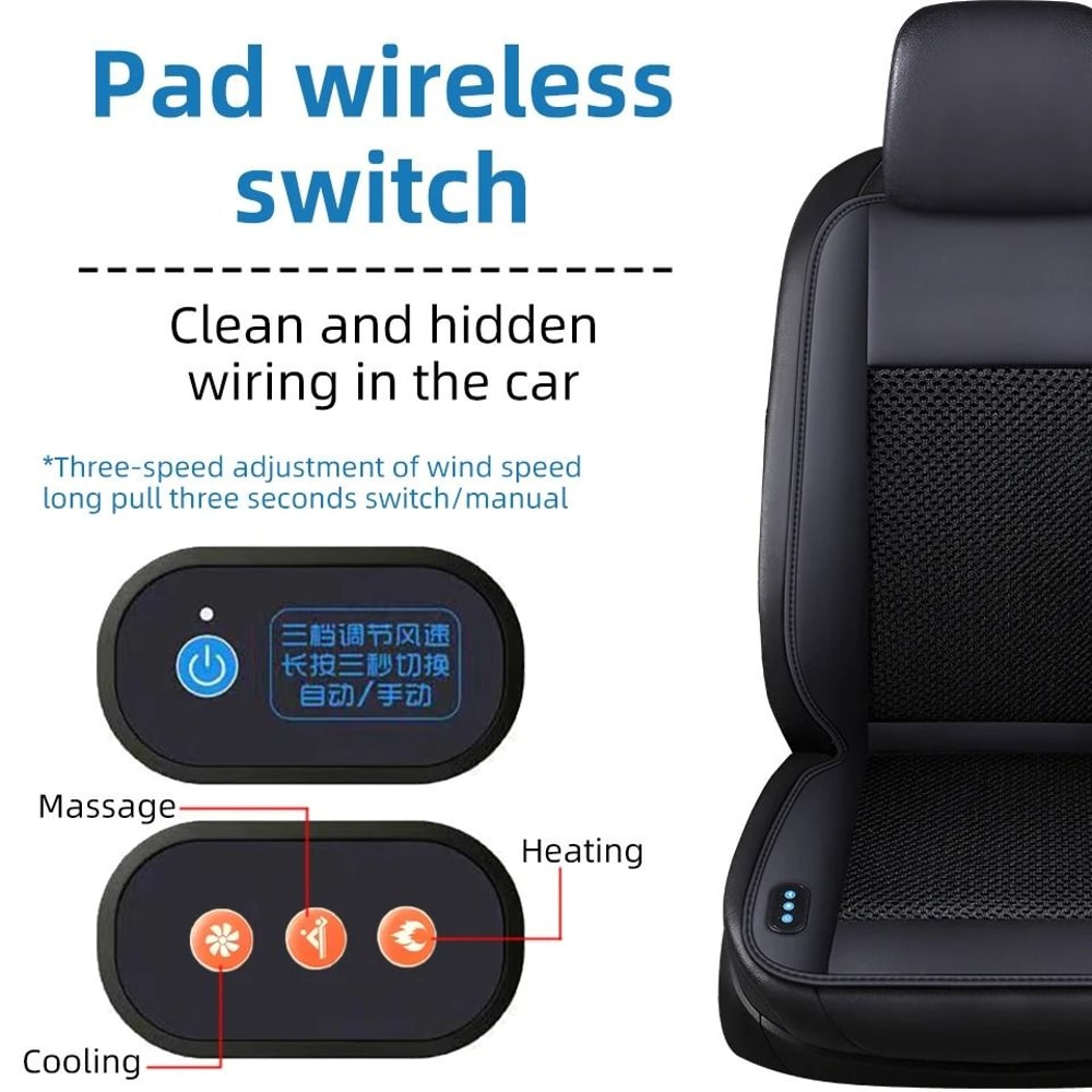3 In 1 Climate Controlled Car Seat Cover 3