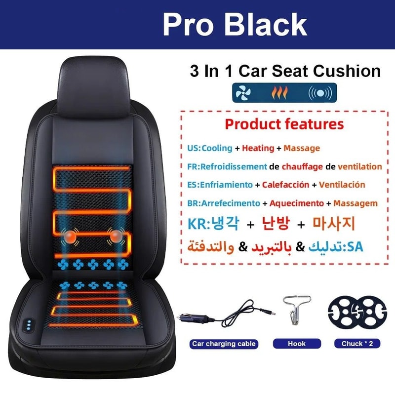 3 In 1 Climate Controlled Car Seat Cover 8