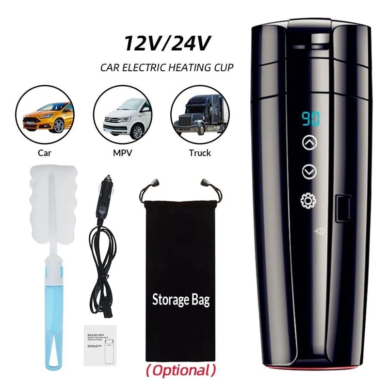 Smart Car Electric Kettle And Travel Mug 0