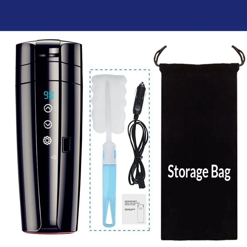 Smart Car Electric Kettle And Travel Mug 7