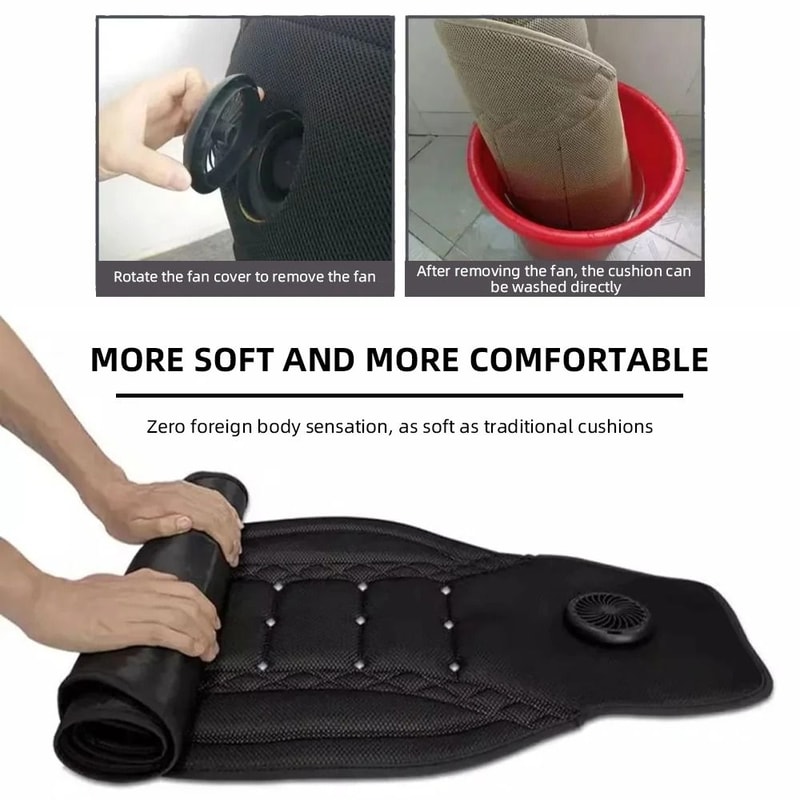 Universal Rapid Cooling Car Fan Seat Cushion 4