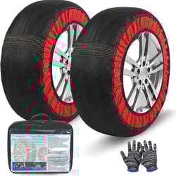 car snow sock textile tire chains